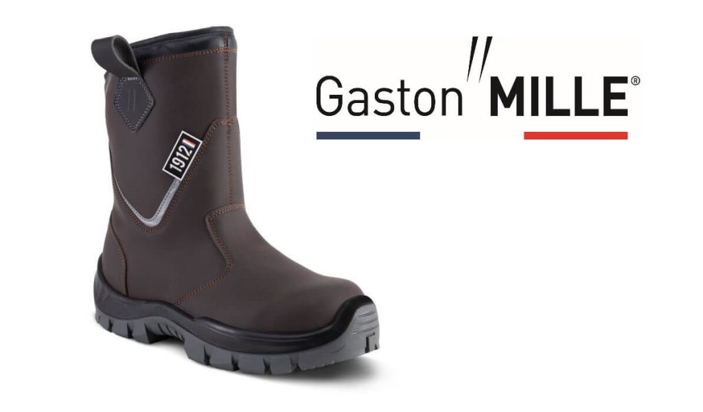 Pracovné úrazy a pracovná obuv. Zimná protišmyková pracovná obuv značky Gaston Mille. 