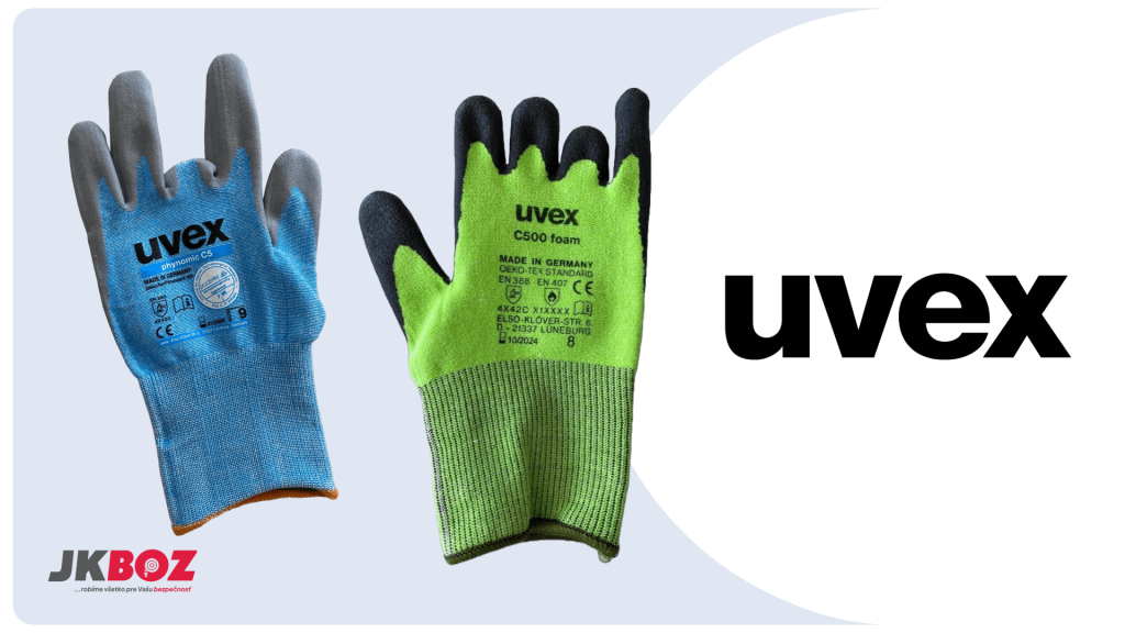 Pracovné rukavice pre deformované ruky UVEX.